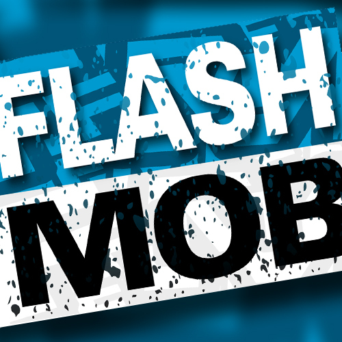 O que significa Flash Mob?