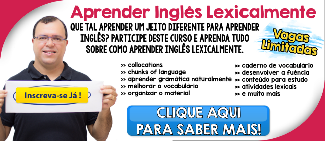 Curso Aprender Inglês Lexicalmente