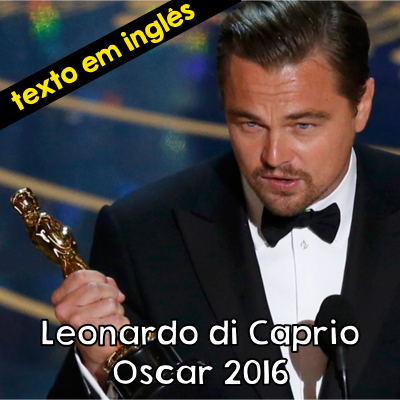 Leonardo DiCaprio Oscar 2016